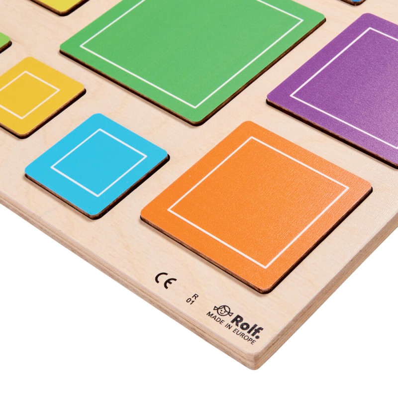 Puzzle Les carrés en bois - Rolf