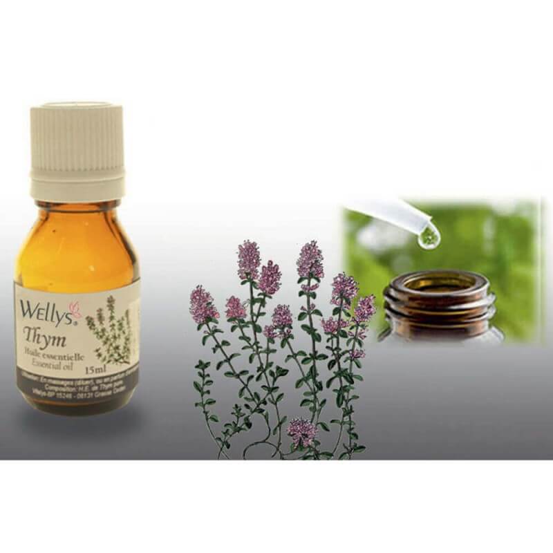 Huiles essentielles thym -  pour aromathéraphie détente et relaxation