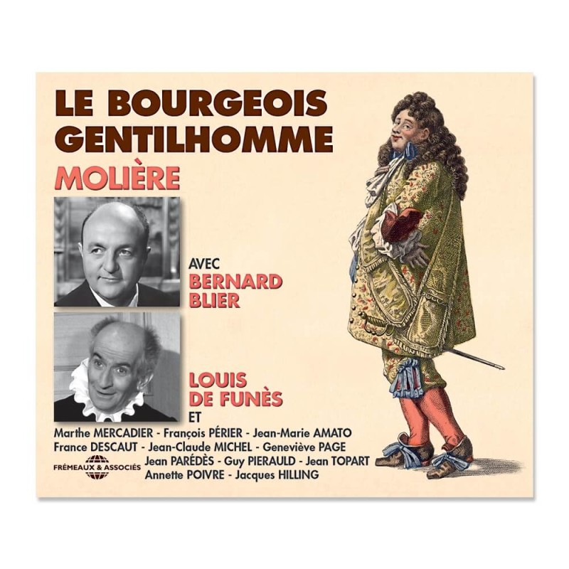 Livre CD Le bourgeois gentilhomme