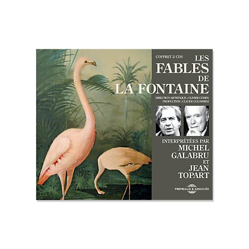 Livre CD Fables de La Fontaine