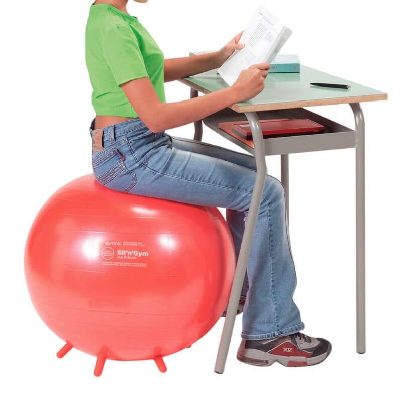 Ballon Siège ergonomique 55 cm avec pieds - Sit'n'Gym