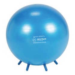 Siège en forme de ballon de gym idéal pour un bon maintien chez