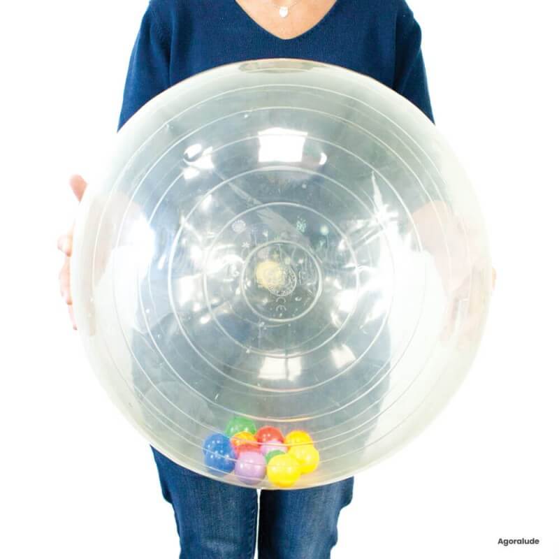 Balles transparentes sensorielles