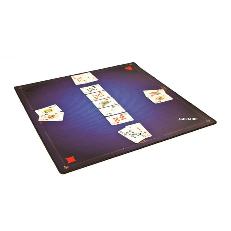 Tapis de jeux de cartes - Jouer au tarot, belote, Bridge - Petit modèle