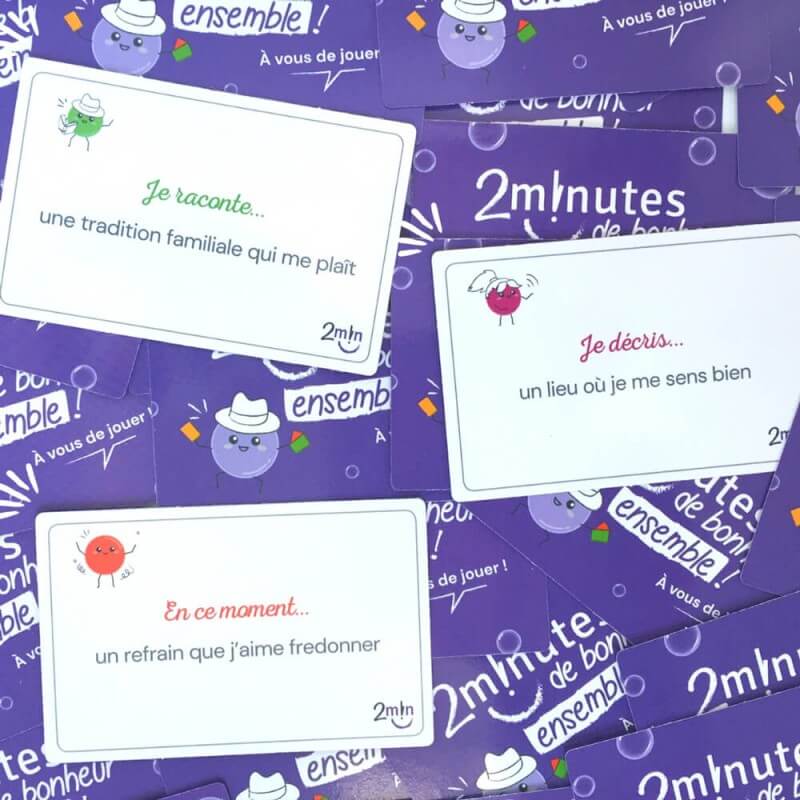 2 Minutes ensemble - jeu pour échanger créer du lien entre générations