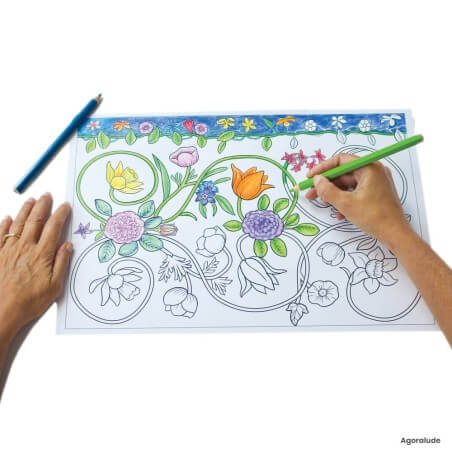 cahier de coloriage pour personnes âgées