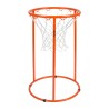Panier de basket au sol