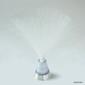 Lampe à fibres optiques LED changement de couleur - Bouquet lumineux