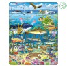 Puzzle avec contour - Animaux de la mer du Nord - 60 pièces
