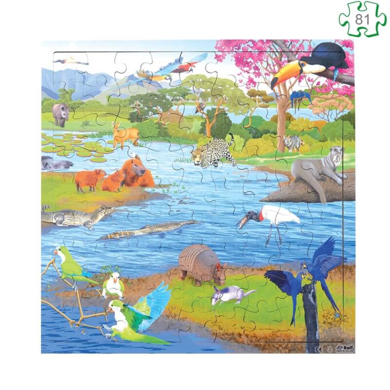 Puzzle bois Au bord de l’eau