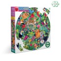 Puzzles ronds 100 pièces - Forêt tropicale