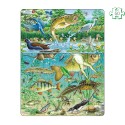 Puzzle Animaux de la rivière – Puzzles en carton avec contour