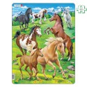 Puzzle avec contour - Chevaux