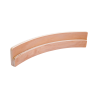 Présentoir à cartes en bois double glissière - 35 cm