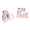 Pupitre porte-cartes en bois - lot de 2