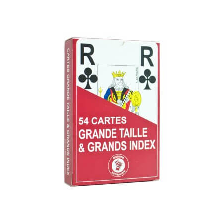 jeu de cartes pour personnes malvoyantes
