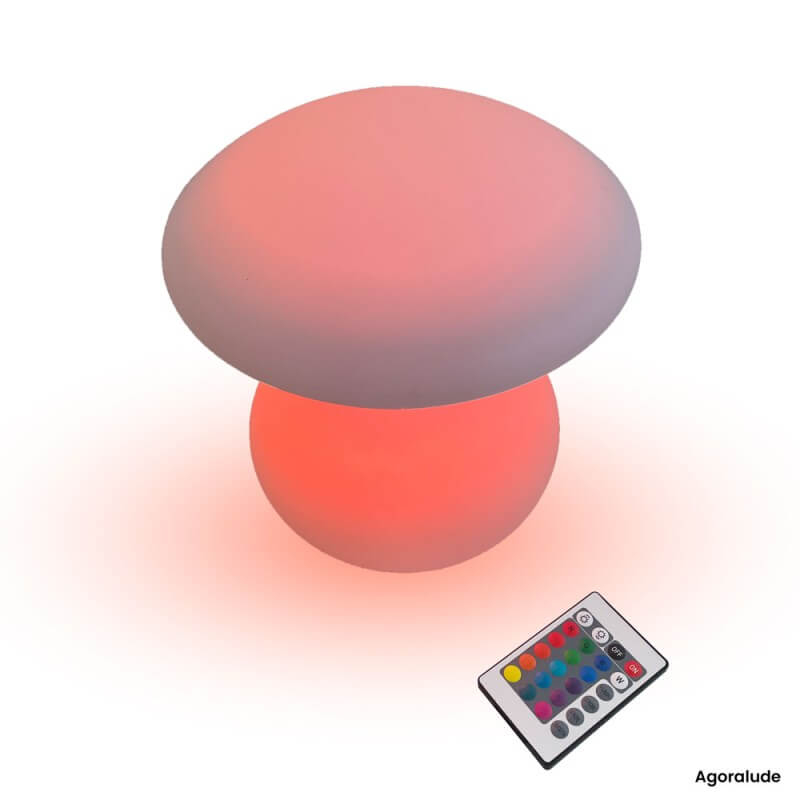 Champignon sensoriel lumineux coloré