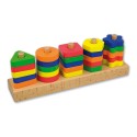 Formes et couleurs à classer - jeux d'encastrement