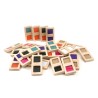 Dominos texturés tactiles - jeu pour stimuler le toucher