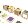 Cubes sensoriels texturés