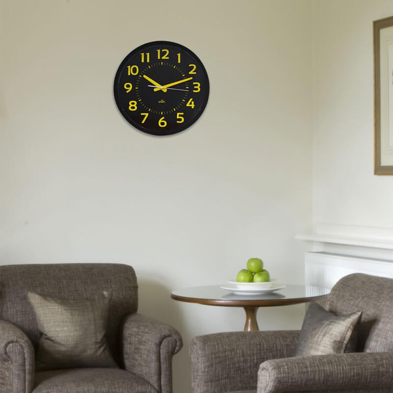 Horloge contrastée - Repérage temporel en ehpad