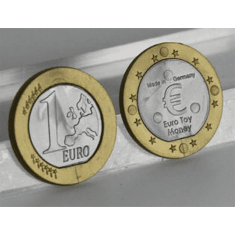 Fausses pièces de monnaie à utiliser en ehpad