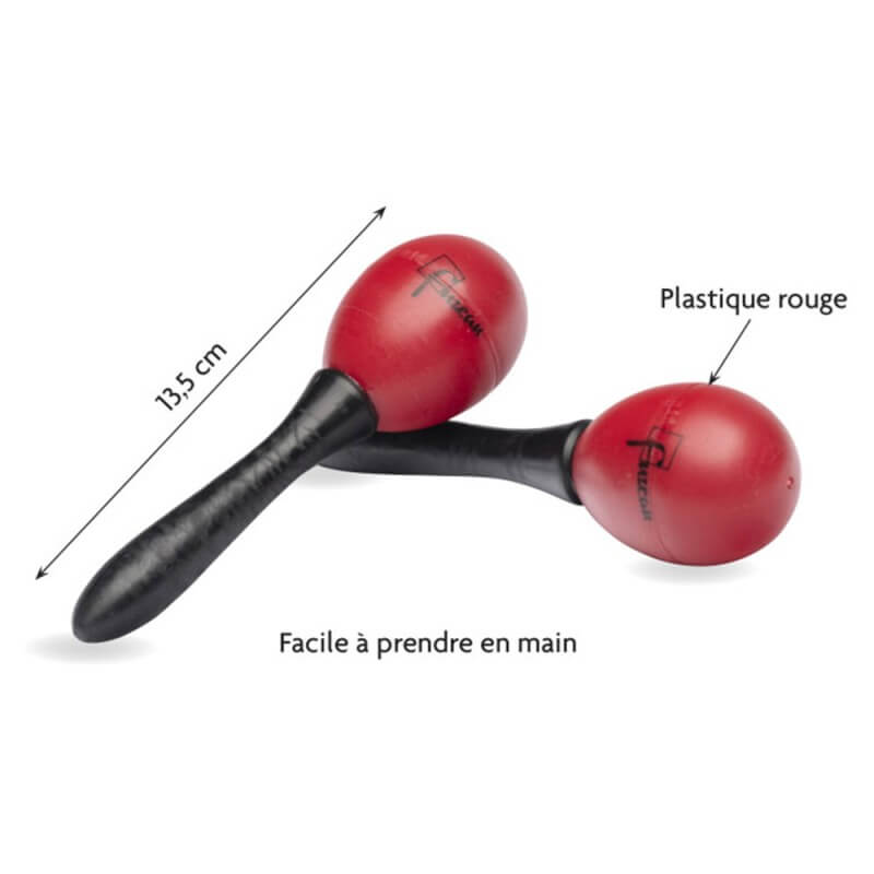 Oeufs sonores maracas - Instrument pour atelier musical en maison de retraite