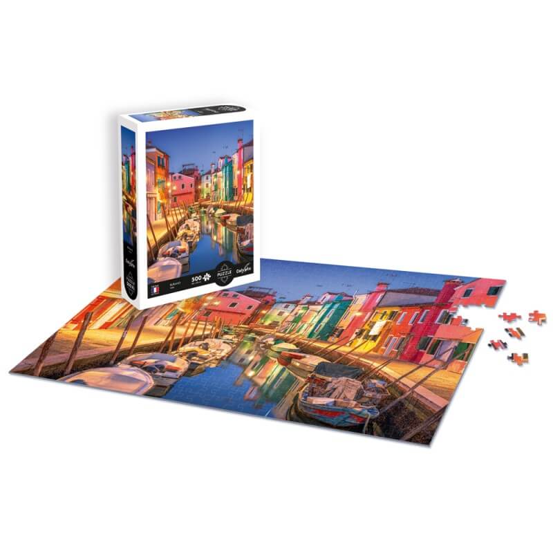 Puzzle Burano Italie - 500 pièces XL