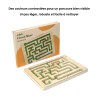 Tablette labyrinthe à bille Parcours médian