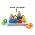 Empiler les pièces du jeu en hauteur