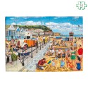 Puzzle adapté La plage vintage- 35 pièces