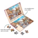 Un puzzle qui peut être réalisé dans sa boite avec un modèle pour vous aider.