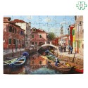Puzzle adapté Venise île de Burano - 63 pièces