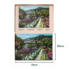 Puzzle adapté Alzheimer - Le jardin de Monet 63 pièces