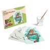 Aquapaint peinture à l'eau Au jardin - lot de 5 tableaux réutilisables