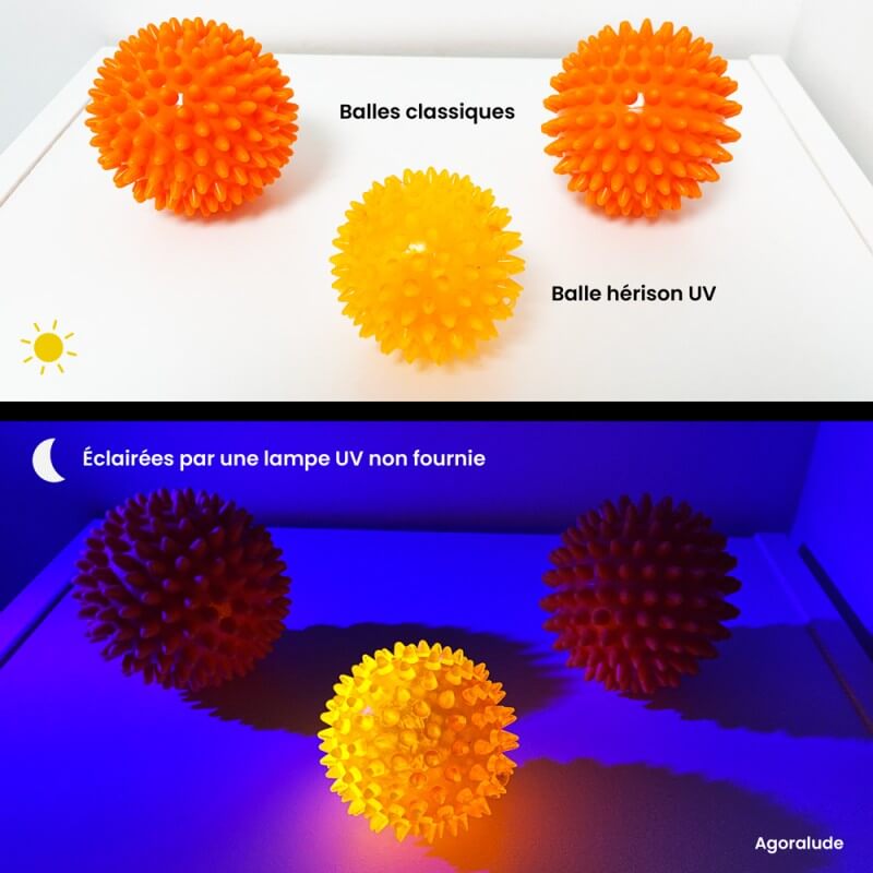 Accessoires ultraviolets en salle Snoezlen