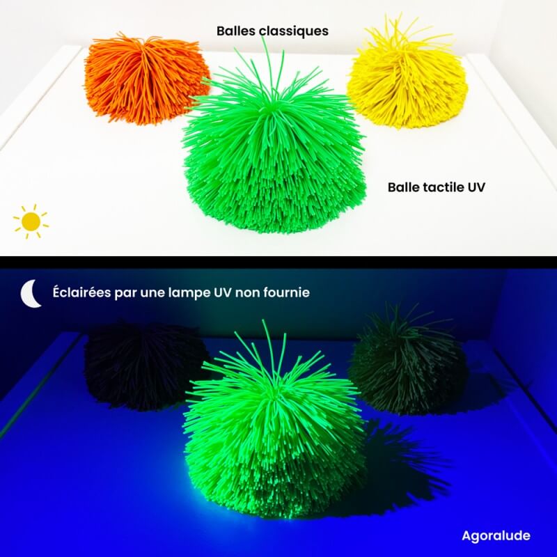 Accessoires ultraviolets en salle Snoezlen