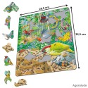 Puzzle avec contour Sous-bois