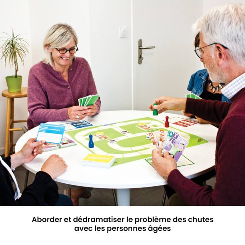 Le jeu Prévent'Chutes - Prévention des chutes personnes âgées