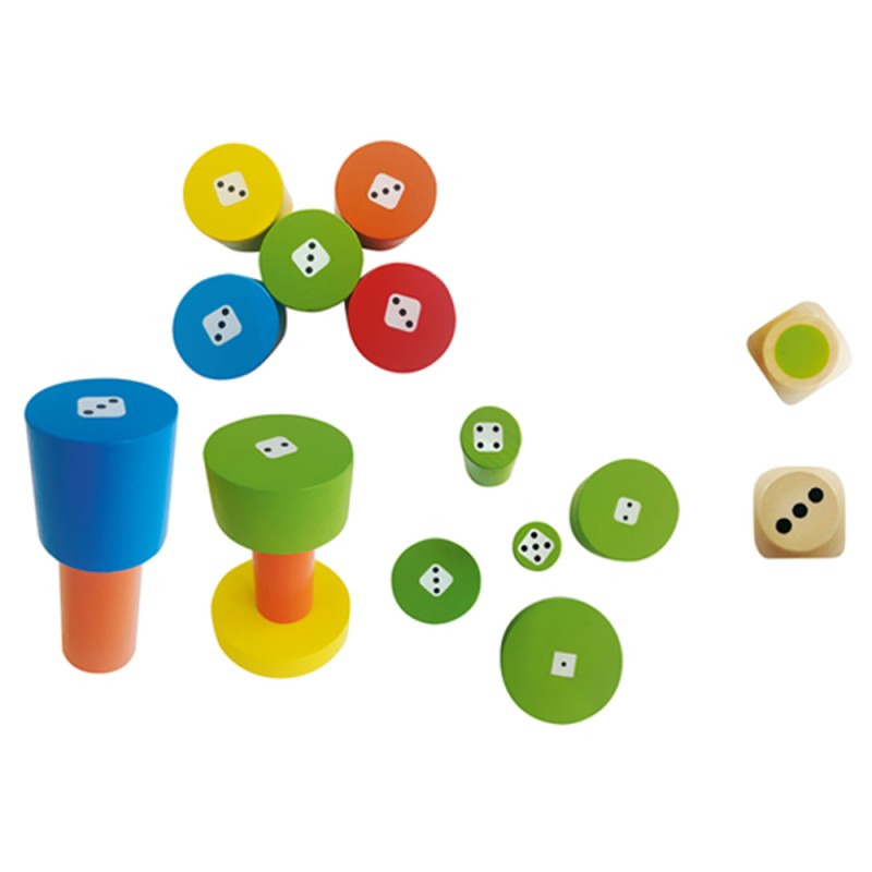 Jeu des tours géant - jeux de manipulation et dextérité