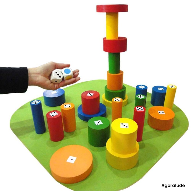 Jeu des tours géant – jeux de manipulation et dextérité