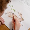 Cahier de Dessin Animé - Les Fables de la Fontaine tome 2
