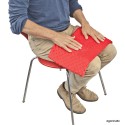 Coussin lesté doux - rouge