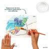 Aquapaint peinture à l'eau La plage et la mer - lot de 5 tableaux réutilisables