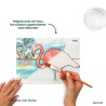 Aquapaint peinture à l'eau Les oiseaux - lot de 5 tableaux réutilisables
