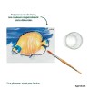 Aquapaint peinture à l'eau Animaux marins - lot de 5 tableaux réutilisables