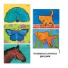 Aquapaint peinture à l'eau Les animaux - lot de 5 tableaux réutilisables