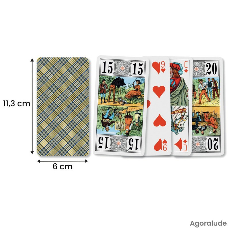 Jeu de Tarot 100% plastique