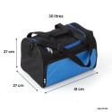 Sac pour kit Animation à domicile - 30 l à bandoulière noir/bleu