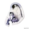 Très grands puzzles Les animaux et leurs bébés - lot de 10